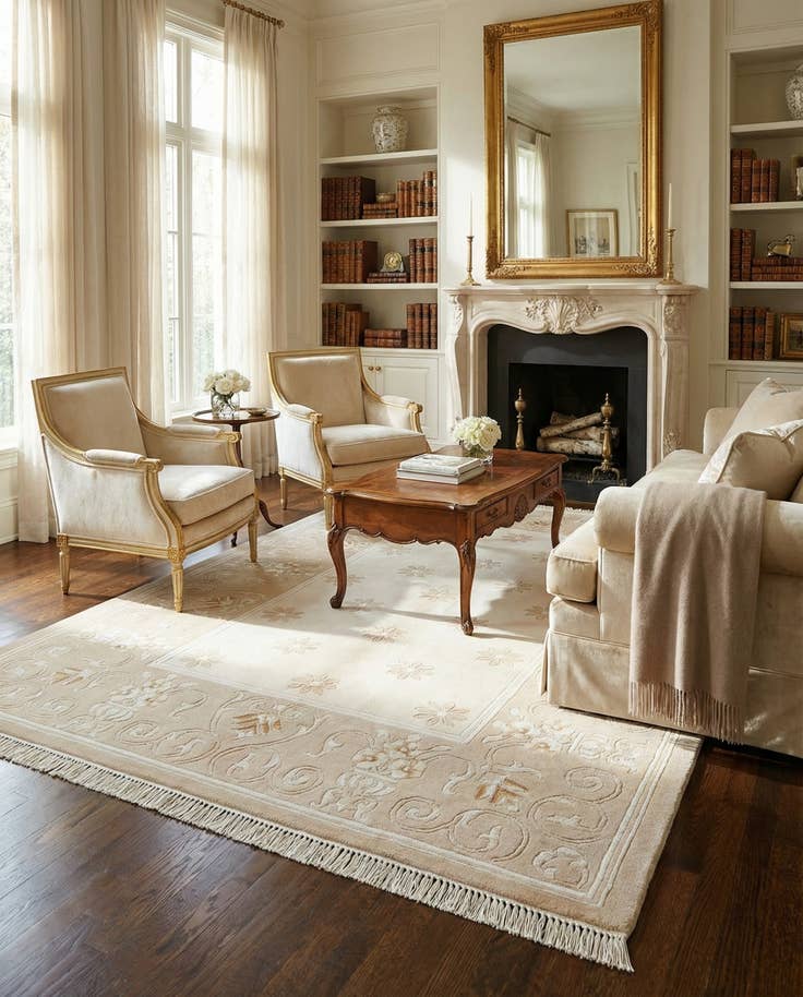 Detail image of 4' 1 x 5' 11 Darya Rug