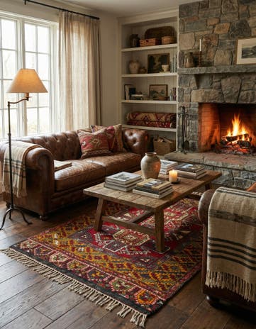 4' 2 x 6' 10 Hand Knotted Anatolian Wool Rug