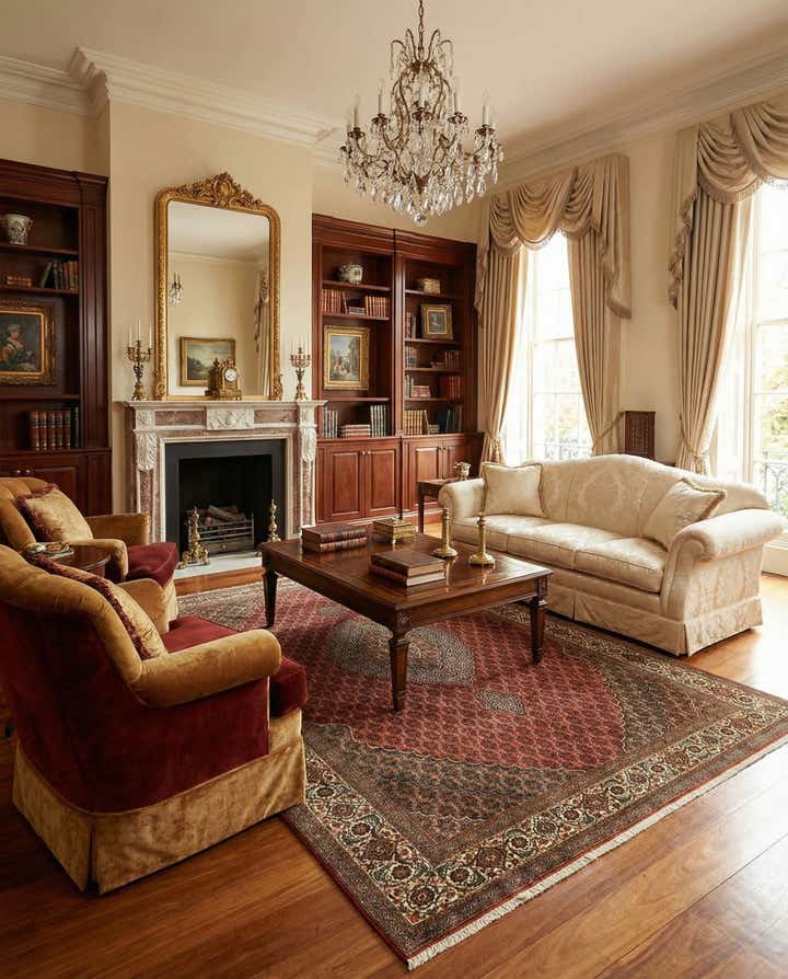 6' 6 x 9' 6 Tabriz Mahi Rug