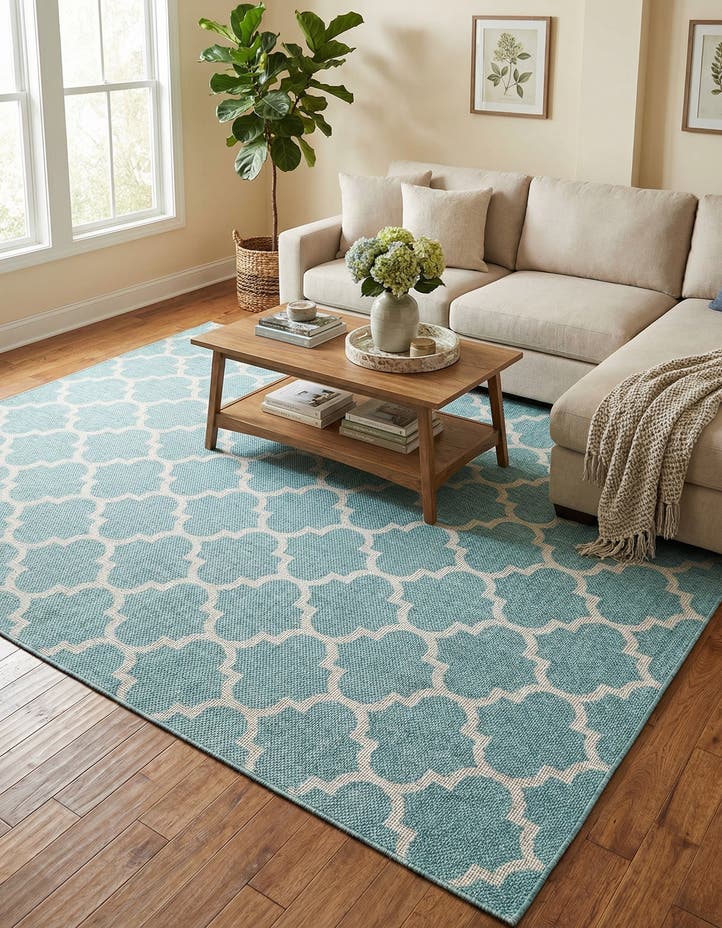 9' x 12' Easy-Clean Lattice Indoor / Outdoo...
