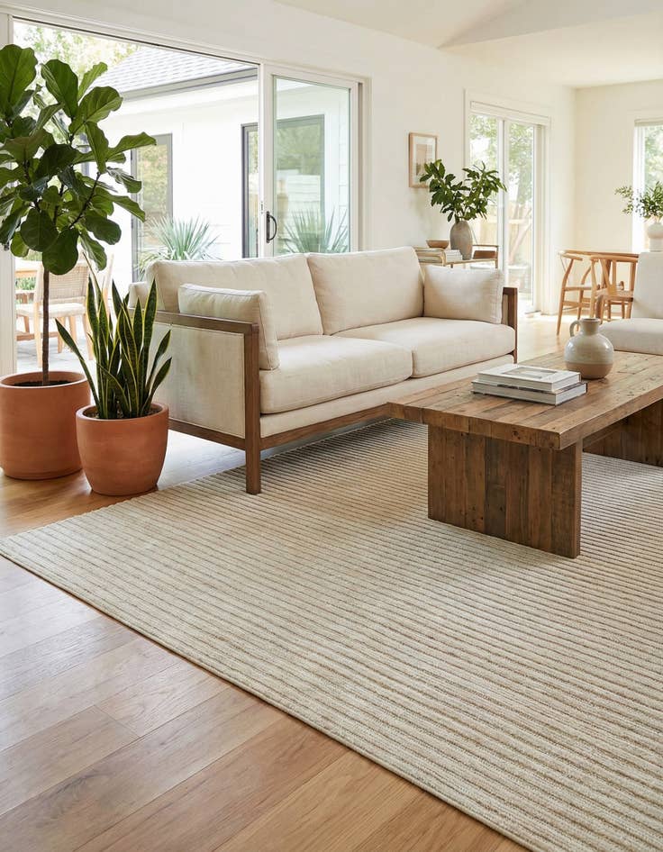 Detail image of 7' 10 x 7' 10 Easy-Clean Sabrina Soto Indoor / Outdoor Square Rug