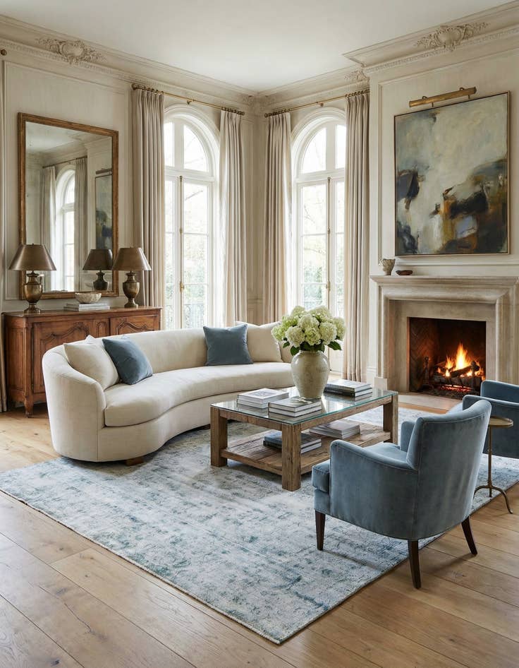 Detail image of 9' 5 x 13' 4  Hand Knotted Ultra Vintage Persian Wool Rug