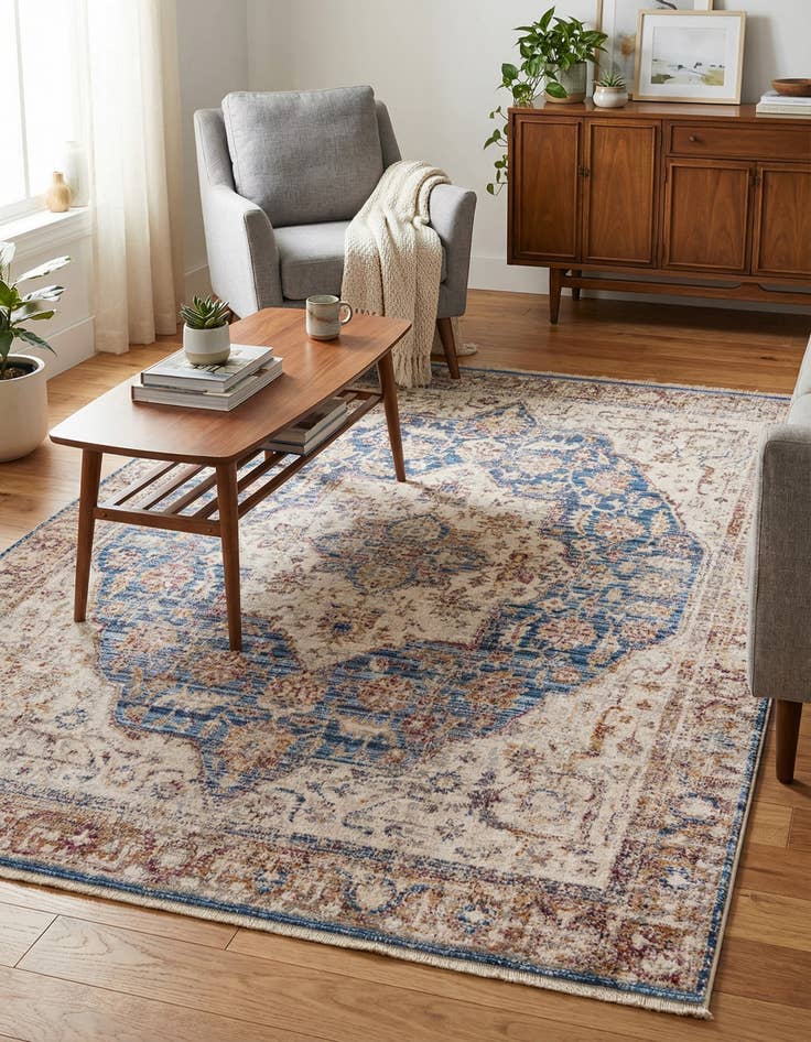 Detail image of 4' x 5' 10 Deepa Rug