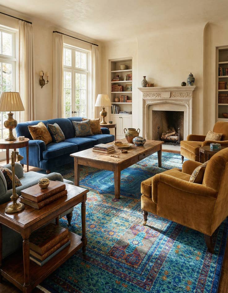 Detail image of 7' x 10' Mamluk Rug