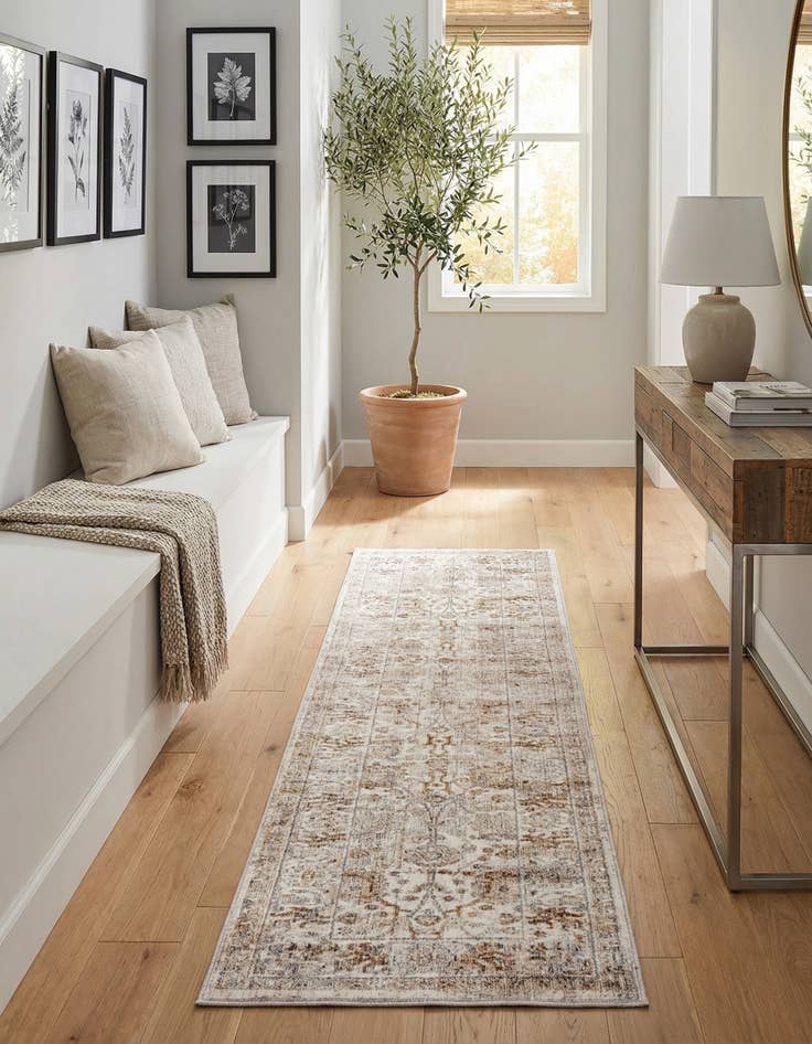 Detail image of  2' 2 x 8' Noble Runner Rug