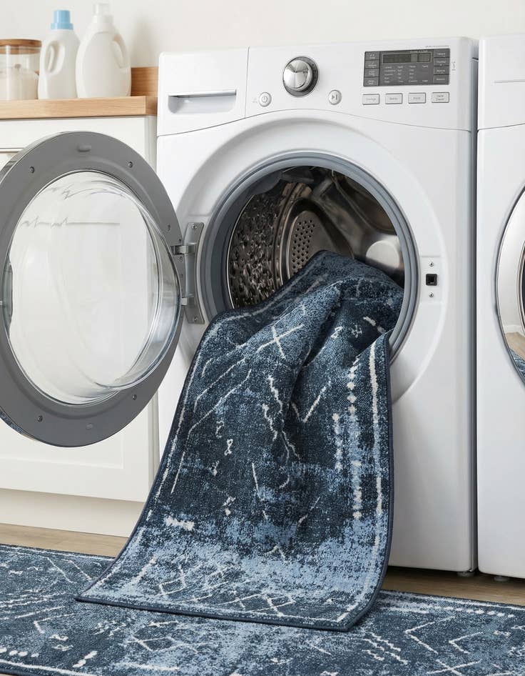 Detail image of 2' 7 x 12' Kamala Washable Runner Rug