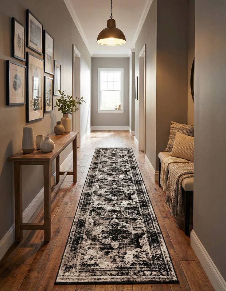 Detail image of 3' 3 x 16' 5 Monaco Runner Rug