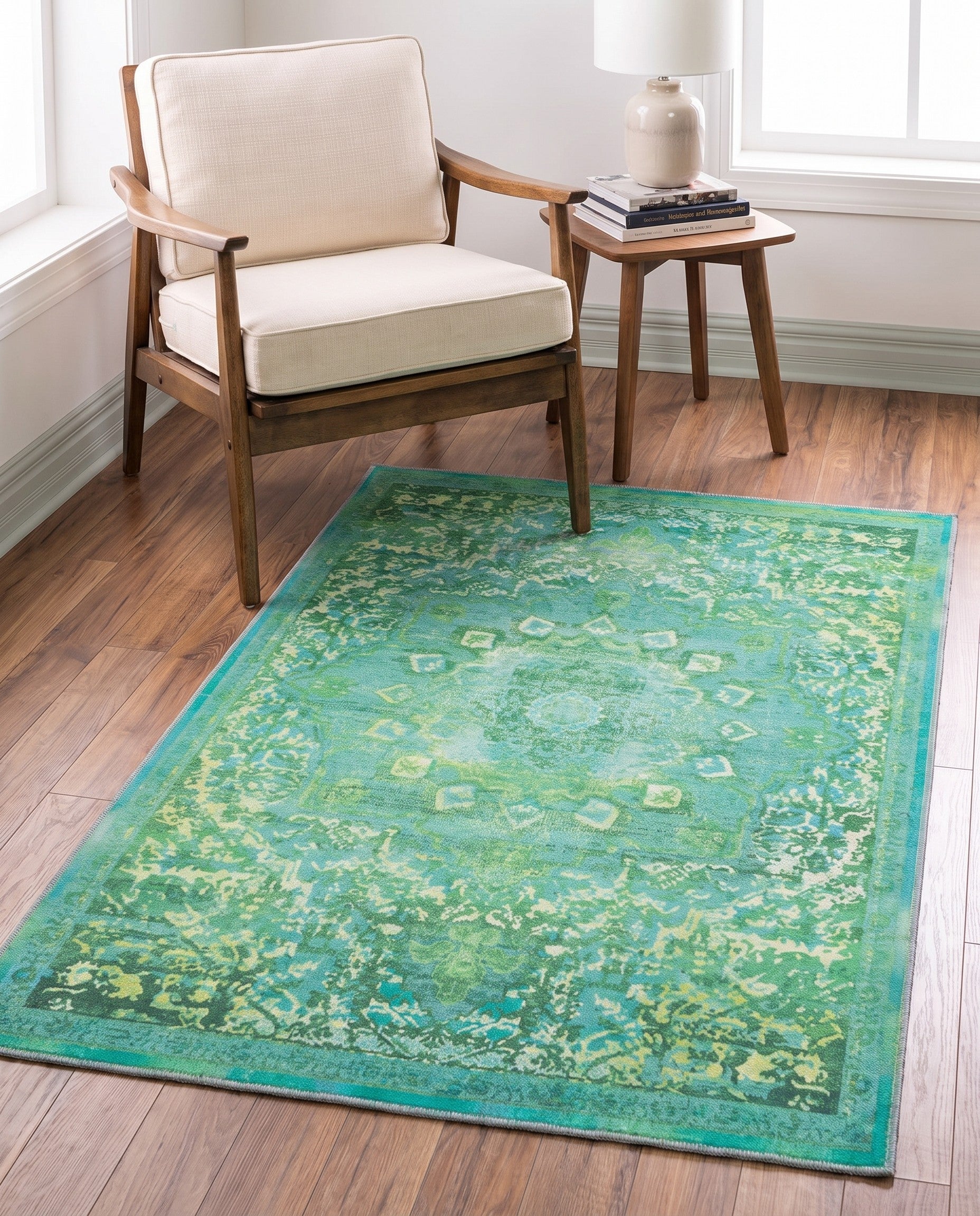 3' 3 x 5' 3 Washable Francesca Rug