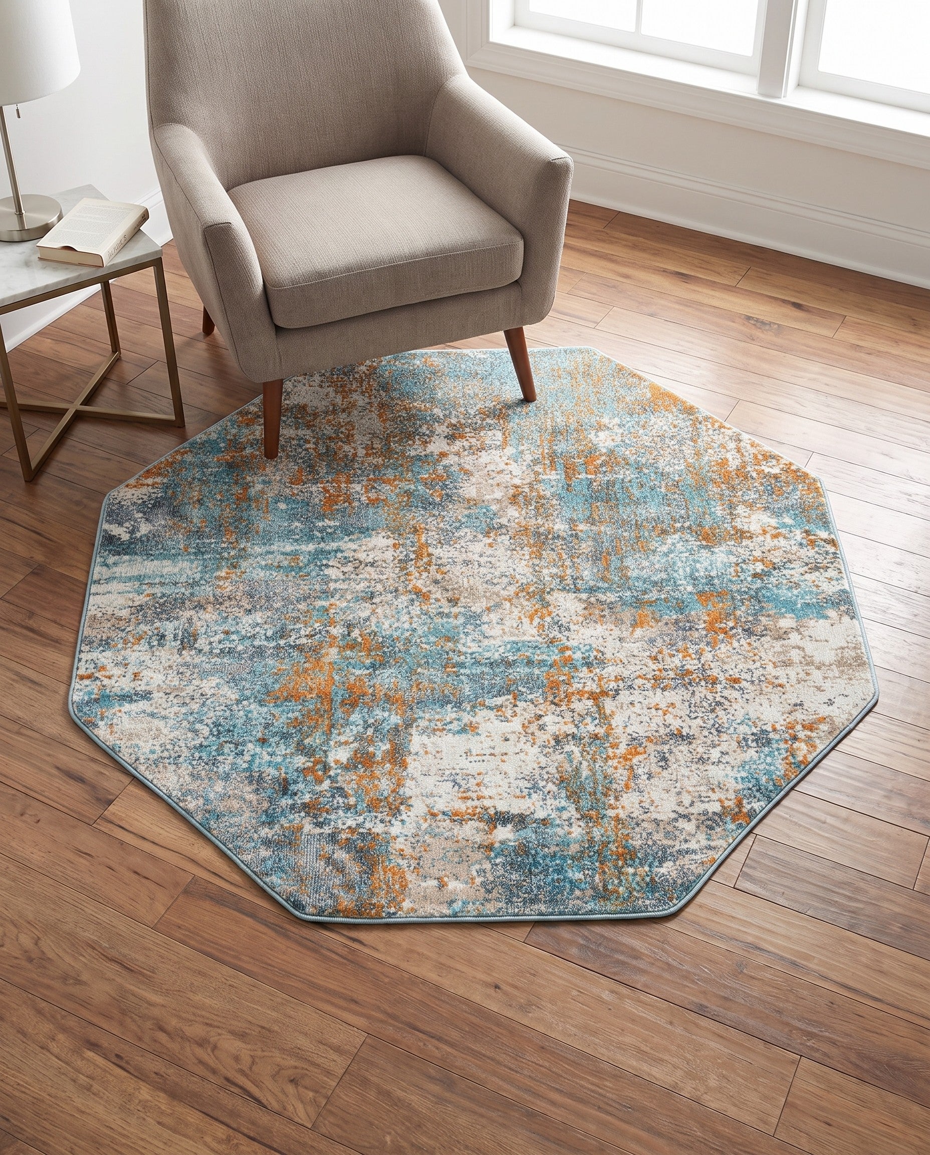 4' x 4' Paragon Octagon Rug