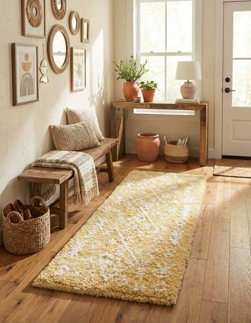 2' 7 x 6' Marrakesh Shag Runner Rug