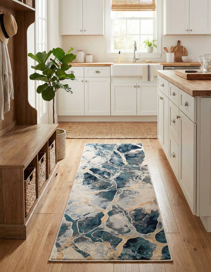 Detail image of  2' x 5' Gossamer Runner Rug