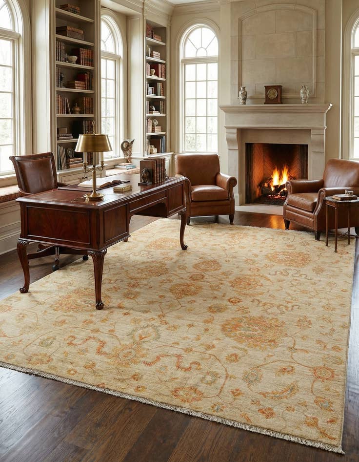 Detail image of 8' 2 x 9' 10 Kaizar Wool Rug