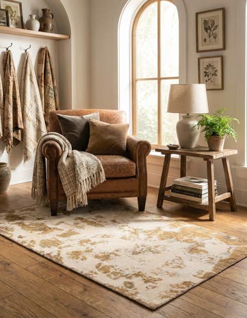 3' 2 x 5' 7 Hand Knotted Ultra Vintage Persian Wool Rug