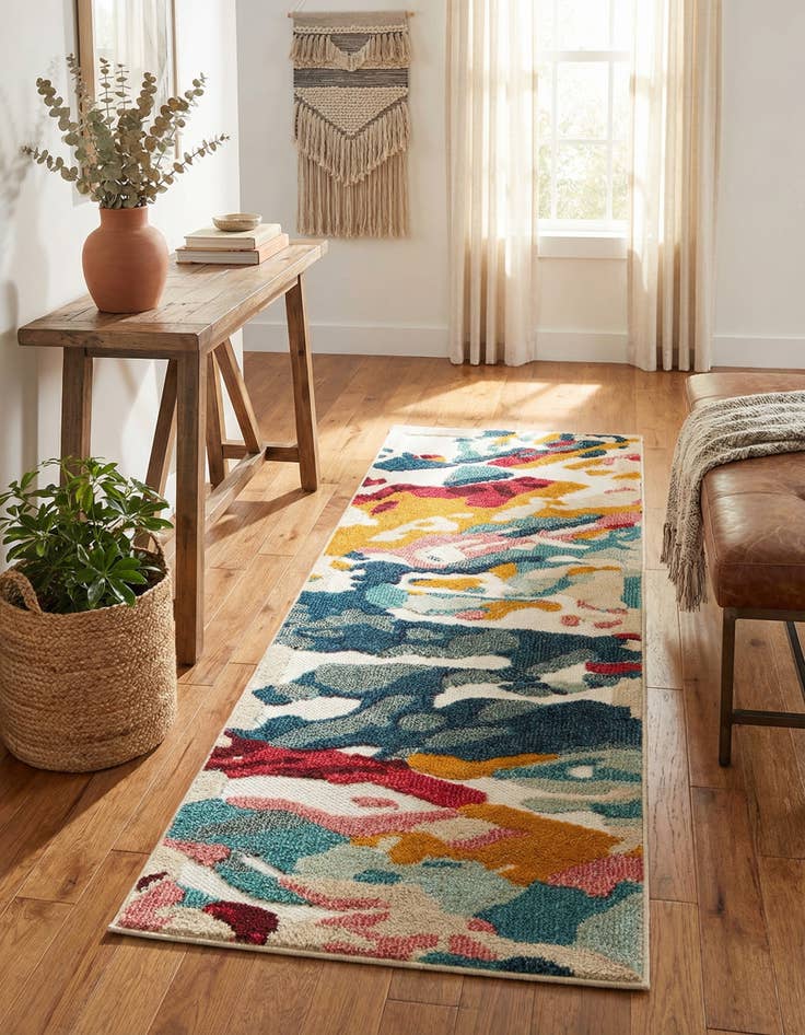 Detail image of 2' x 5'  Washable Casablanca Indoor / Outdoor Runner Rug