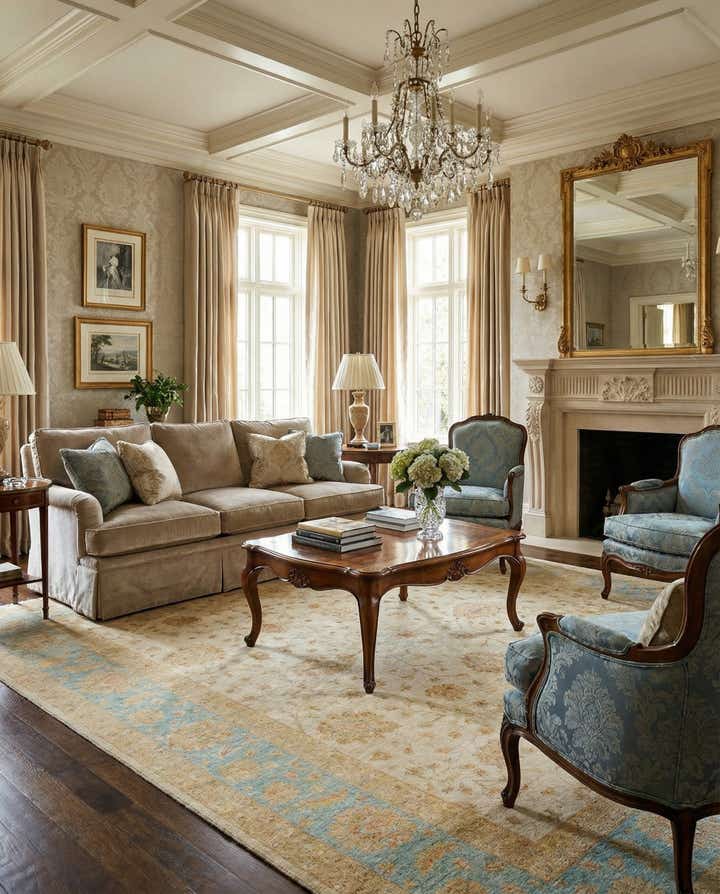 10' 1 x 13' 4 Kaizar Wool Rug