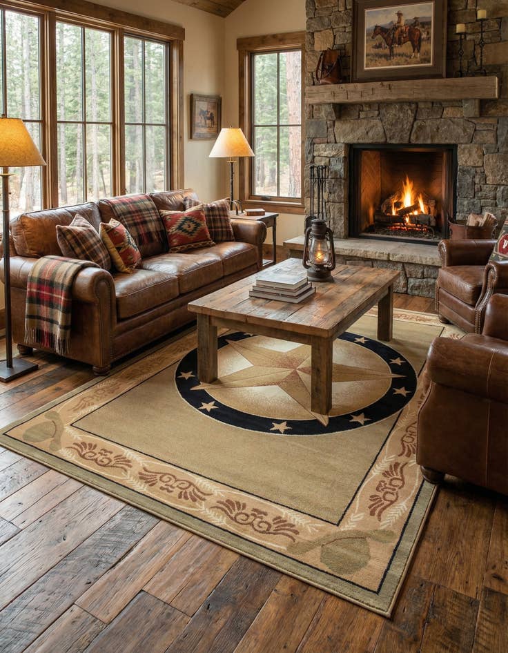 Detail image of 7' x 10' Pioneer Rug