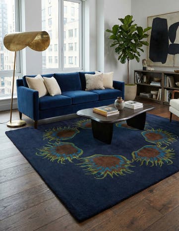 7' 7 x 7' 7 Luna Wool Square Rug