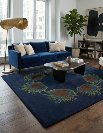 7' 7 x 7' 7 Luna Wool Square Rug