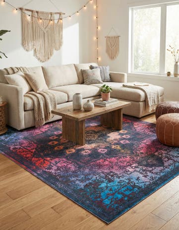 10' 6 x 14' Washable Renaissance Rug