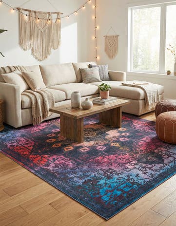 10' 6 x 14' Washable Francesca Rug