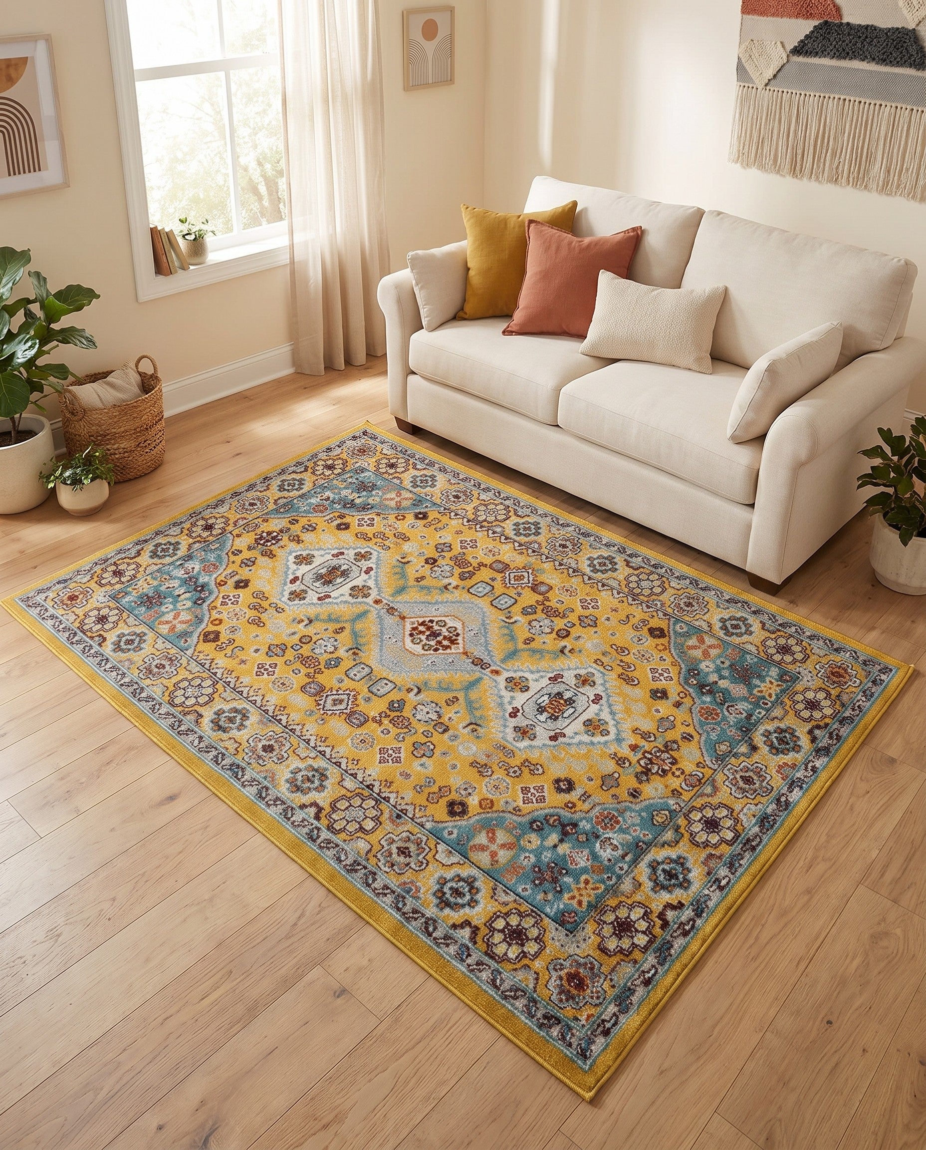4' x 6' Kamala Washable Rug