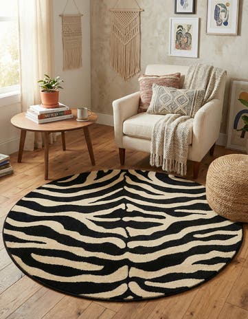 4' 1 x 4' 1 Savannah Round Rug