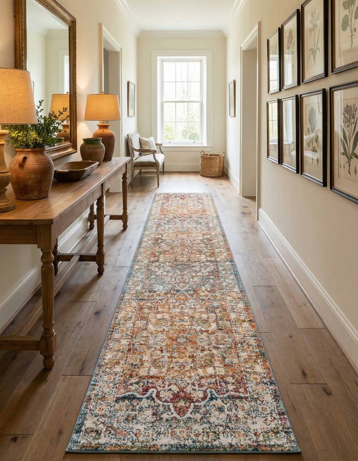 Detail image of  2' 7 x 16' 5 Isabella Runner Rug