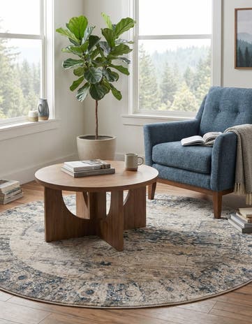 7' x 7' Oregon Round Rug