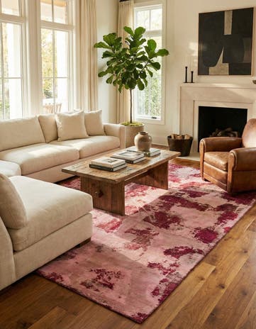 7' 10 x 11' 6 Hand Knotted Ultra Vintage Persian Wool Rug