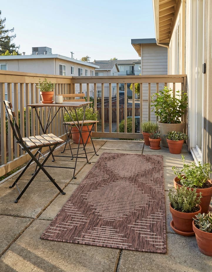 2' x 4' Easy-Clean Modern Indoor / Outdoor...