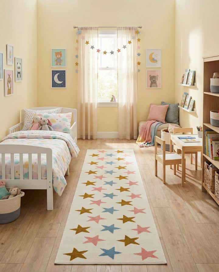 2' x 8' Whimsy Kids Runner Rug