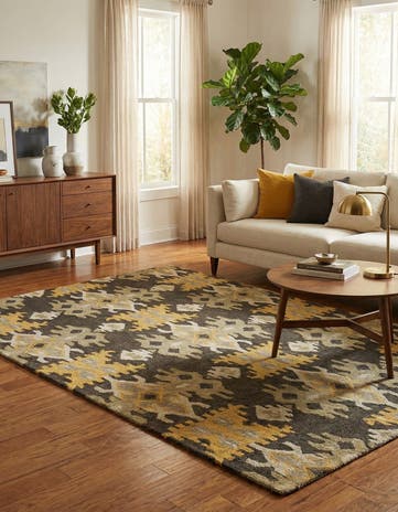 5' x 7' 10 Luna Wool Rug