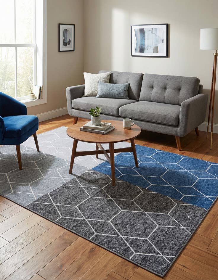 Detail image of 5' 3 x 7' 7 Timeless Rug