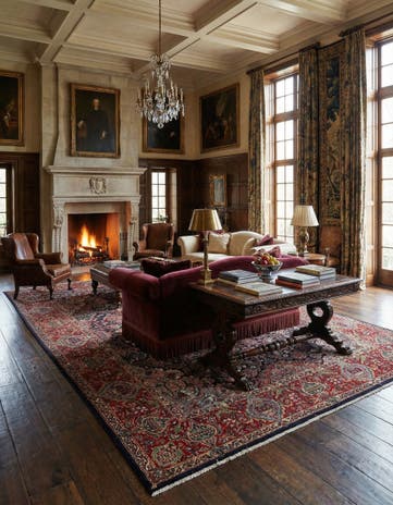 9' 7 x 13' Kashmar Wool Rug