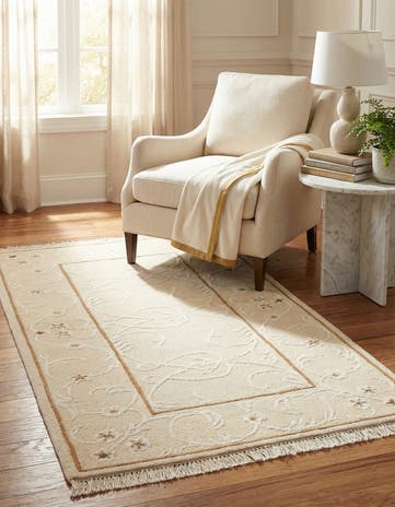 2' 8 x 4' 11 Hand Knotted Darya Wool Rug