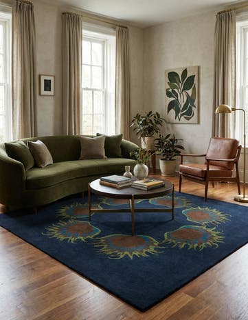 7' 7 x 7' 7 Luna Square Rug