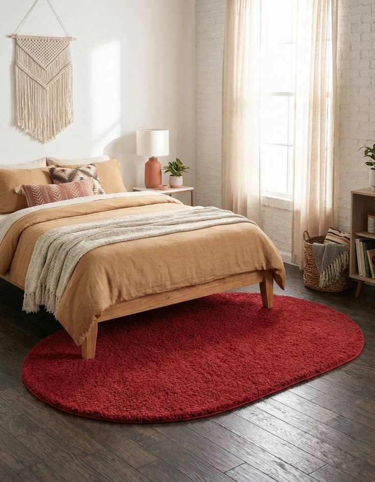 Detail image of  3' 3 x 5' 3 Everyday Shag Oval Rug