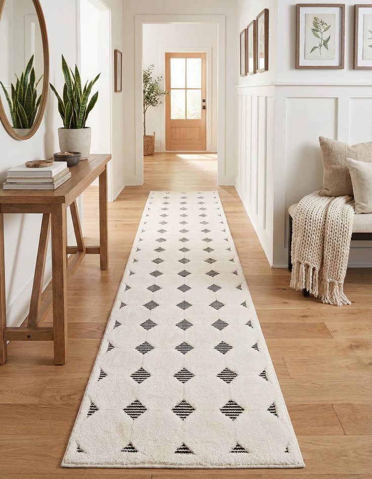 Detail image of 2' 7 x 12' Prismatic Runner Rug