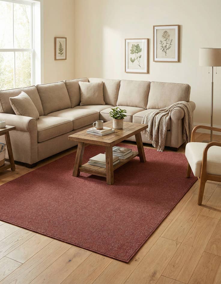 Detail image of 5' 3 x 8' Everyday Solid Rug