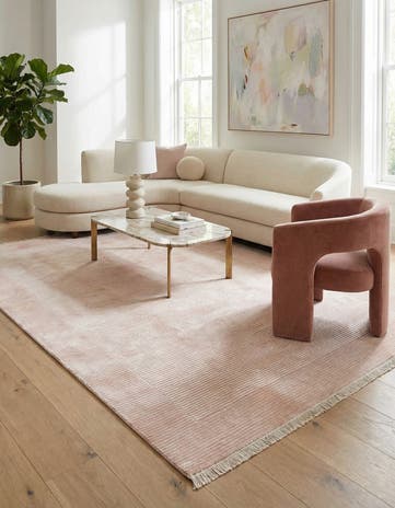 6' 7 x 9' 9 Hand Knotted Darya Wool Rug