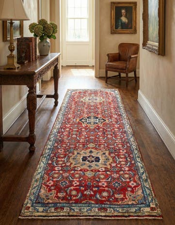 3' 7 x 9' 7 Hamedan Rug