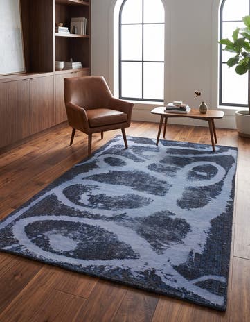 3' 8 x 6' 3 Hand Knotted Ultra Vintage Persian Wool Rug