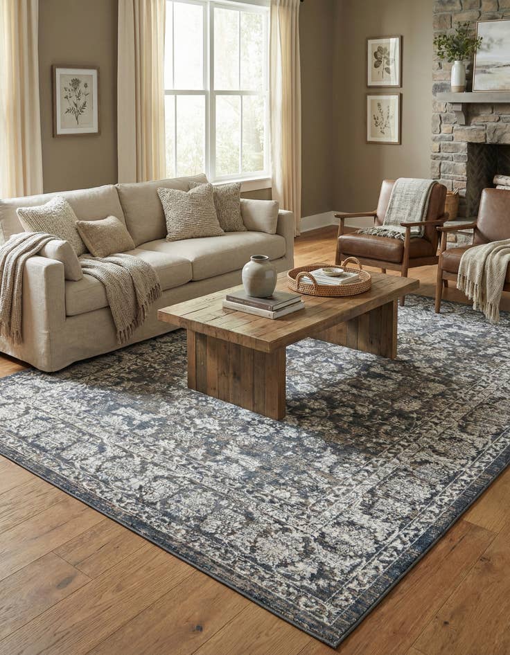 Detail image of 9' x 12' Uptown Central Park Rug