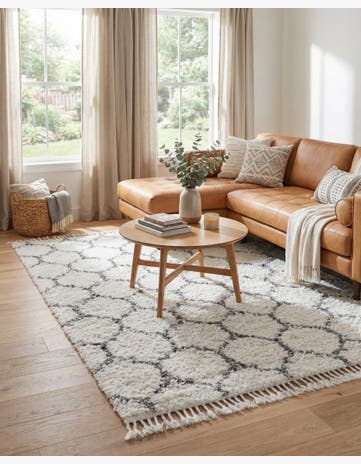 9' x 12' 2 Lagom Shag Rug