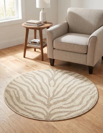 95cm x 95cm Contour Round Rug