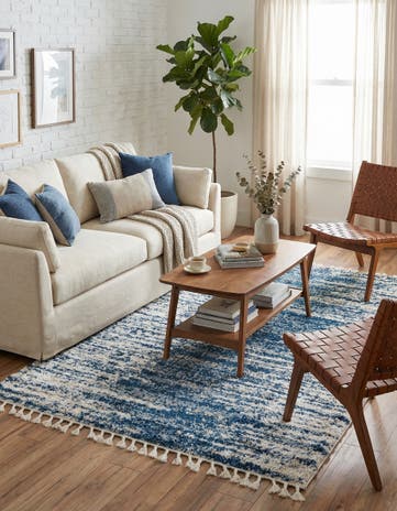5' 3 x 8' Serenity Shag Rug