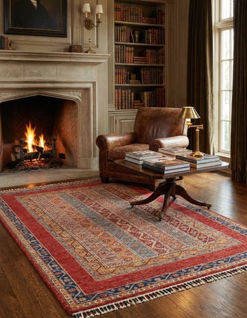 4' x 6' Hand Knotted Ariana Ziegler Rug