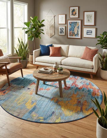 Downtown Tribeca Round Rug
