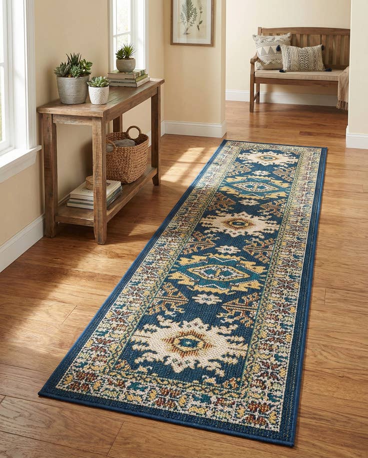 Detail image of 2' x 8' Easy-Clean Baja Indoor / Outdoor Runner Rug
