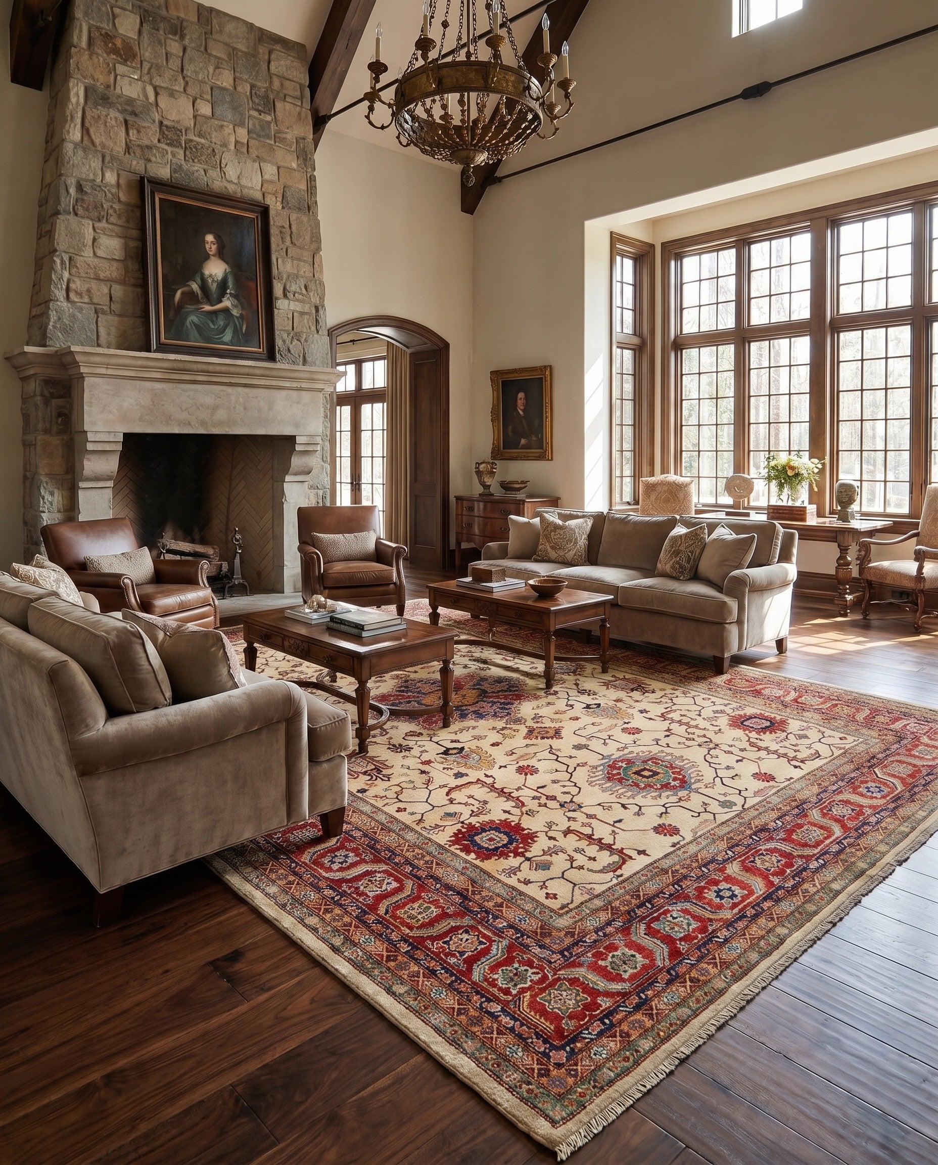 9' 7 x 14' 1 Kazak Wool Rug